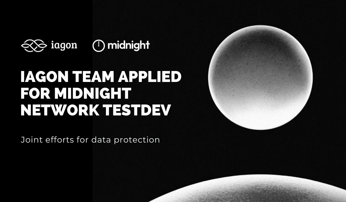 IagonOfficial's tweet image. 🔐 We're thrilled to announce that our team has applied for the @MidnightNtwrk testdev.

Our joint mission - crafting the future of data protection on the blockchain.

#MidnightNetwork #blockchain #dataprotection