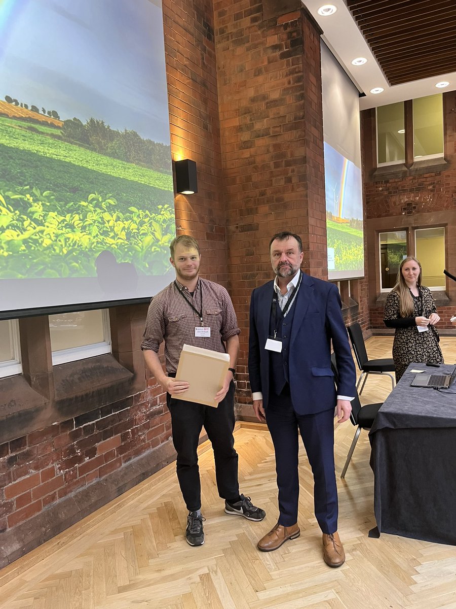 Our final winner of the day was <a href="/DilbertMumble/">James Dill-Russell</a> with their Cohort 4 poster with @NaomiKRich and <a href="/scottishseabird/">Danni Thompson - @scottishseabird.bsky.social</a> also highly commended #QUADRAT23