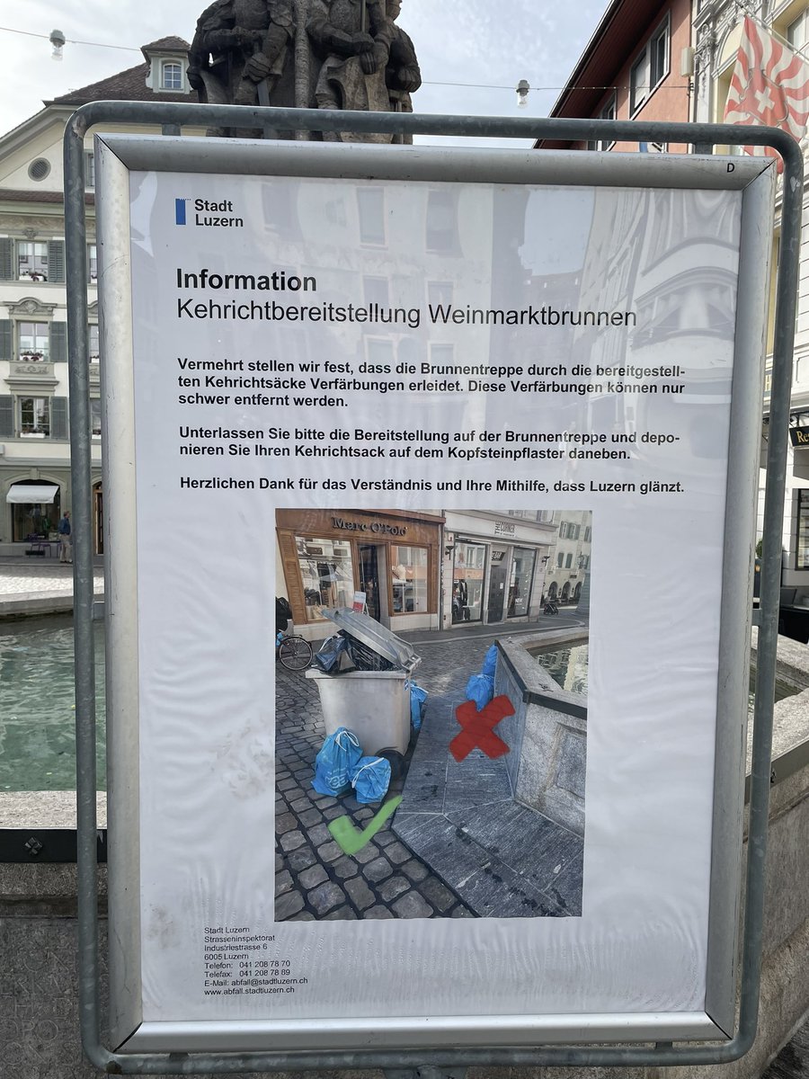 Seitdem der @KDKlak hier wohnt, gibt es nur Scherereien…#DerWeinmarktmusssauberbleiben