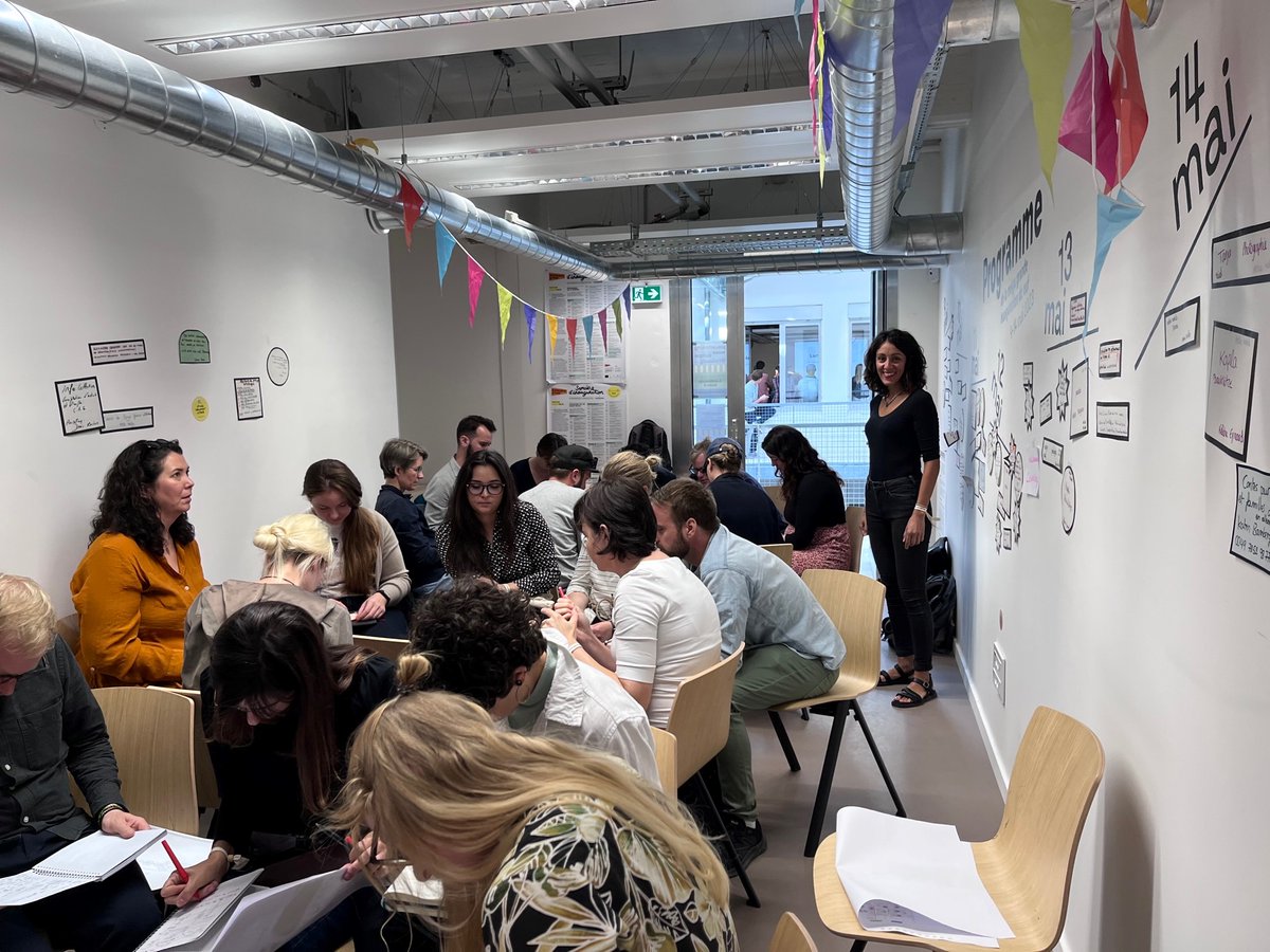 Alice Lunardon from @BABLEconnect  took part in Placemaking Week Strasbourg (Fr) on 26-29 September.
She presented the methodology to be applied to Living Labs studied during the <a href="/EURail_JU/">Europe's Rail JU</a> RAIL4CITIES project &amp; developed ideas around a case study of a station in <a href="/Adif_es/">Adif</a>.