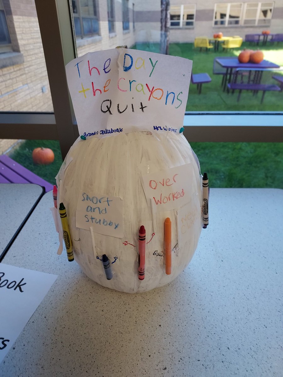 More Literacy pumpkins, such talented students #rcs118life
