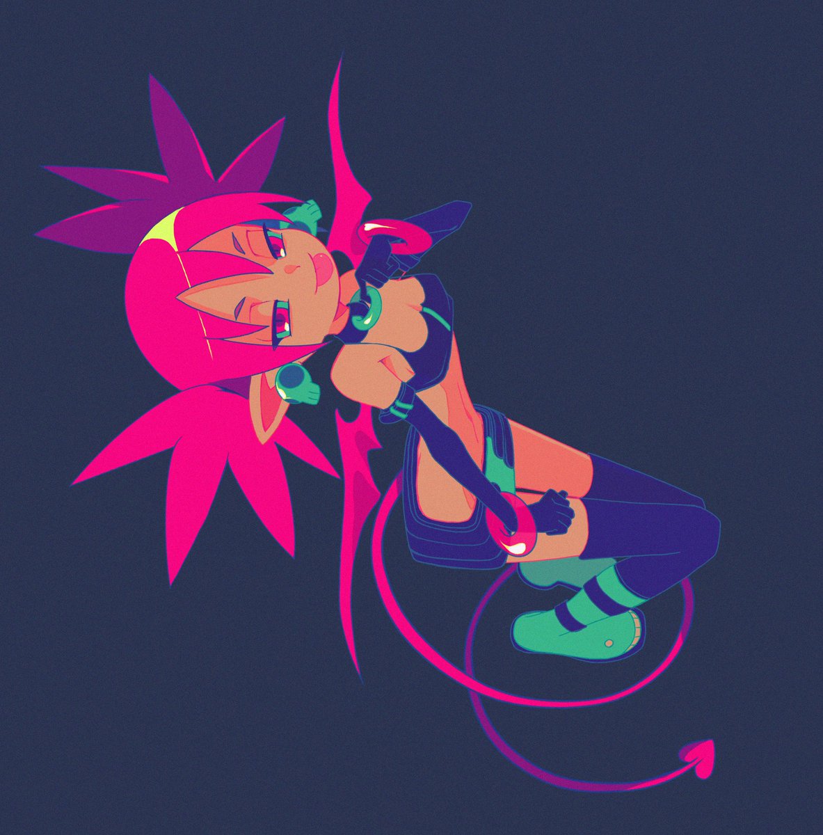「Hello #PortfolioDay I make art for games」|SEN-PY NOTICES YOU (COMMS OPEN)のイラスト
