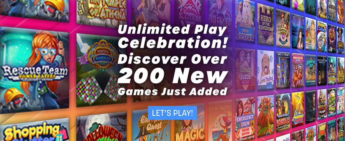 🌟 Calling all wild Members for the Unlimited Play Celebration! 🌟

Discover over 200+ new games added! Free to play for wild Members: wildtangent.com/s/promotion/?d…