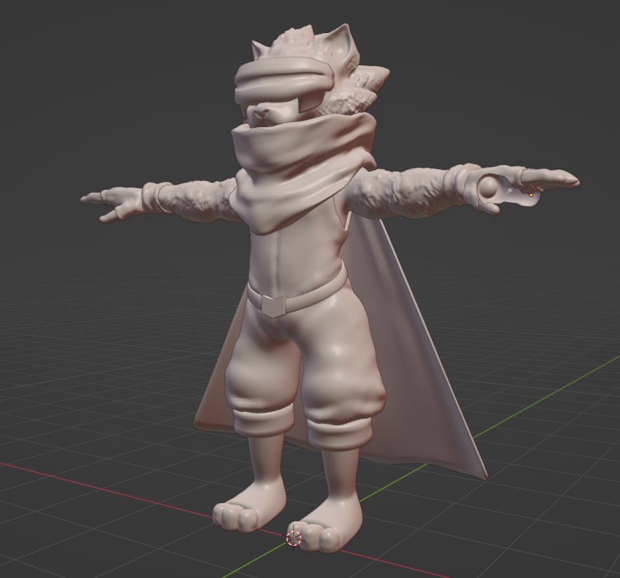 Finished the sculpt, think I’m gonna commit.