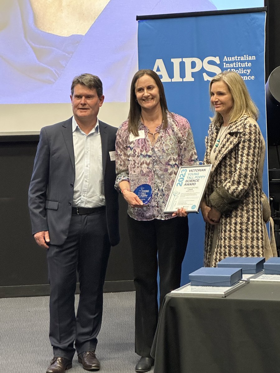 Prof Kylie Hesketh (@kyliehesketh) on Twitter photo Congratulations <a href="/rachellaws1/">Rachel Laws</a> <a href="/DeakinIPAN/">Deakin IPAN</a> for your @aipolsci #tallpoppy award recognising the great work you do in early childhood nutrition! Congratulations <a href="/rachellaws1/">Rachel Laws</a> <a href="/DeakinIPAN/">Deakin IPAN</a> for your @aipolsci #tallpoppy award recognising the great work you do in early childhood nutrition!