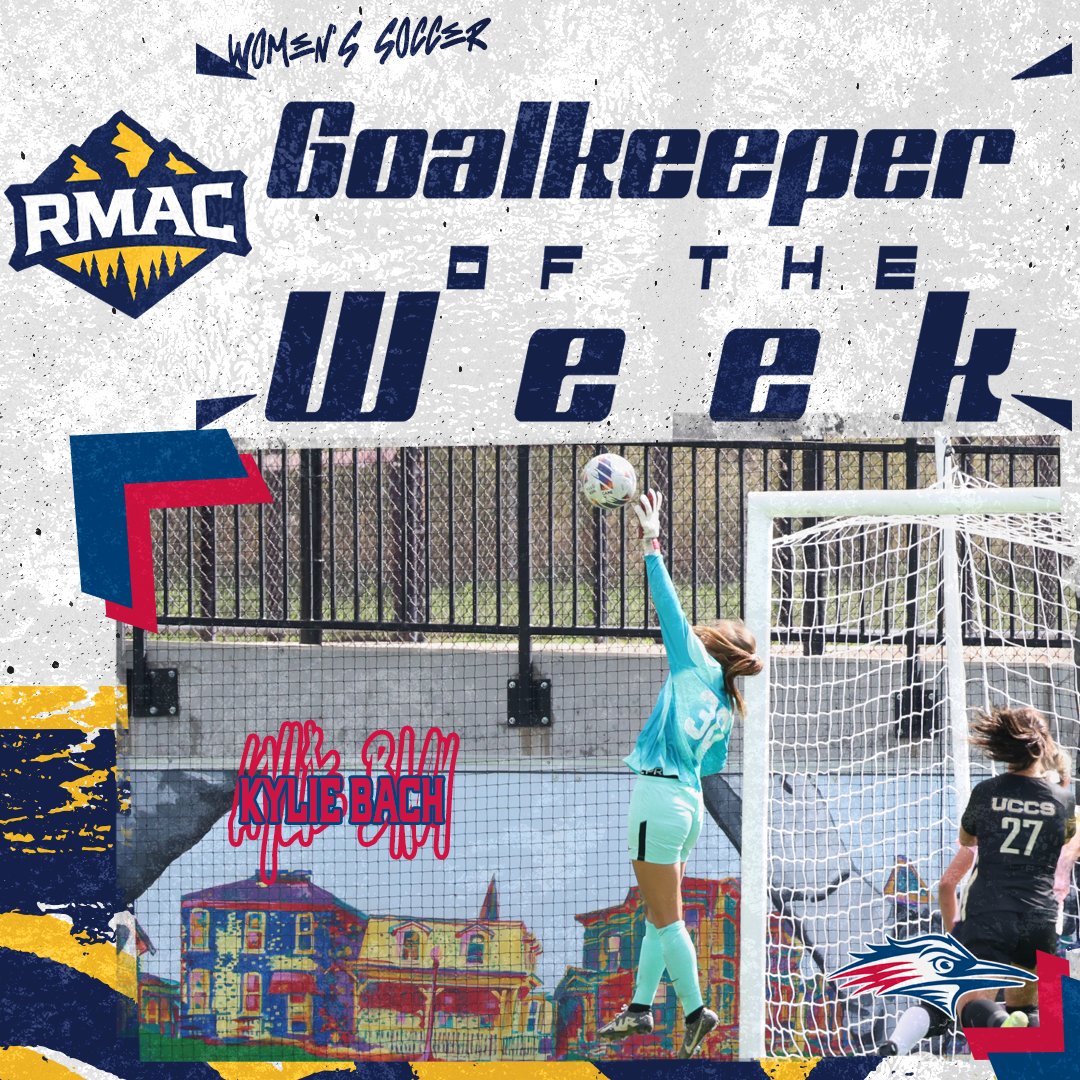 RMAC_SPORTS's tweet photo. Poetry in motion!

Kylie Bach orchestrated success from the net, making an unbelievable 20 saves this weekend and piloted the Roadrunners to a 1-0-1 weekend.

#GetRowdy | #EverythingElevated https://t.co/PXvc1h3CBS