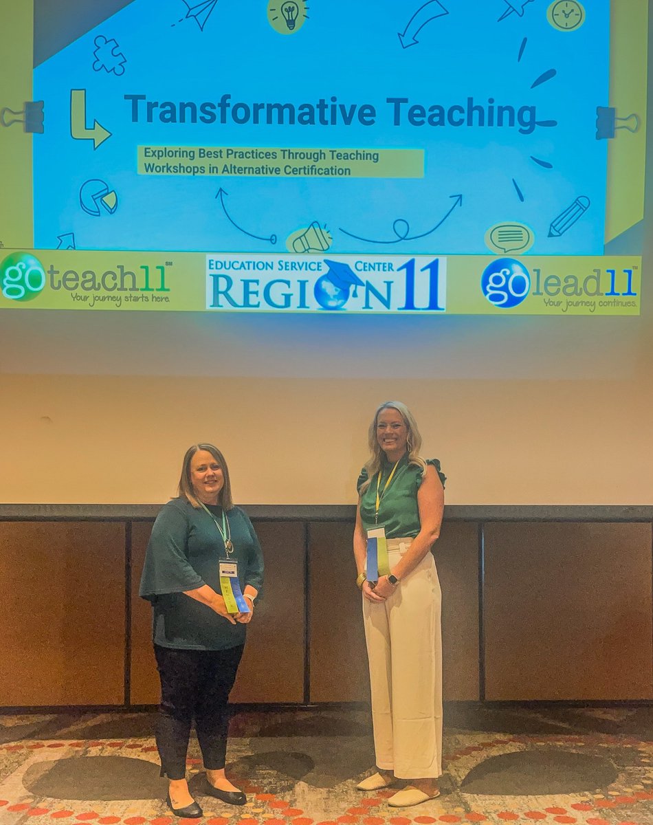 Today two of our specialists, Becky Wilder and Stevi Norris, shared some GoTeach11 best practices with the Consortium of State Organizations for Texas Teacher Education. We strive to build teachers' confidence and capacity through high-quality teaching workshops.