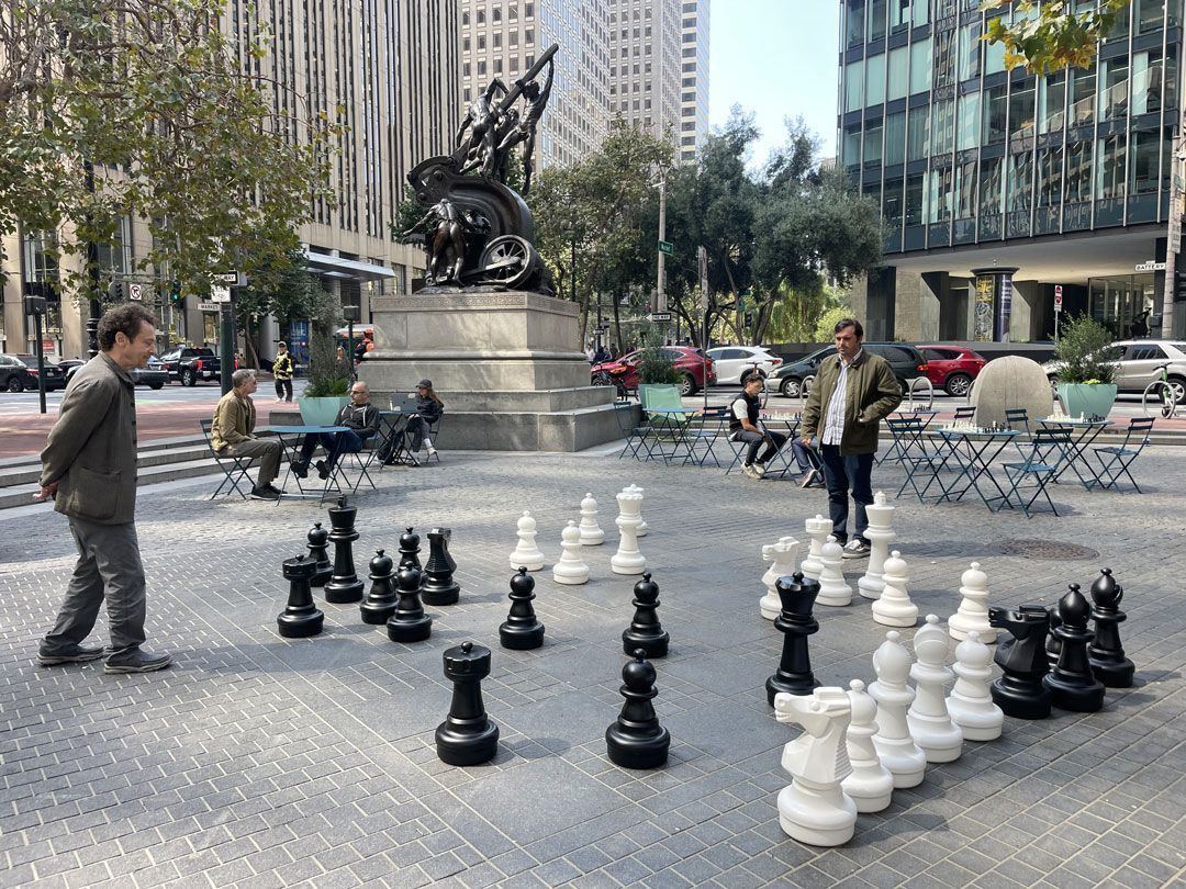 Chess Champ in S.F.