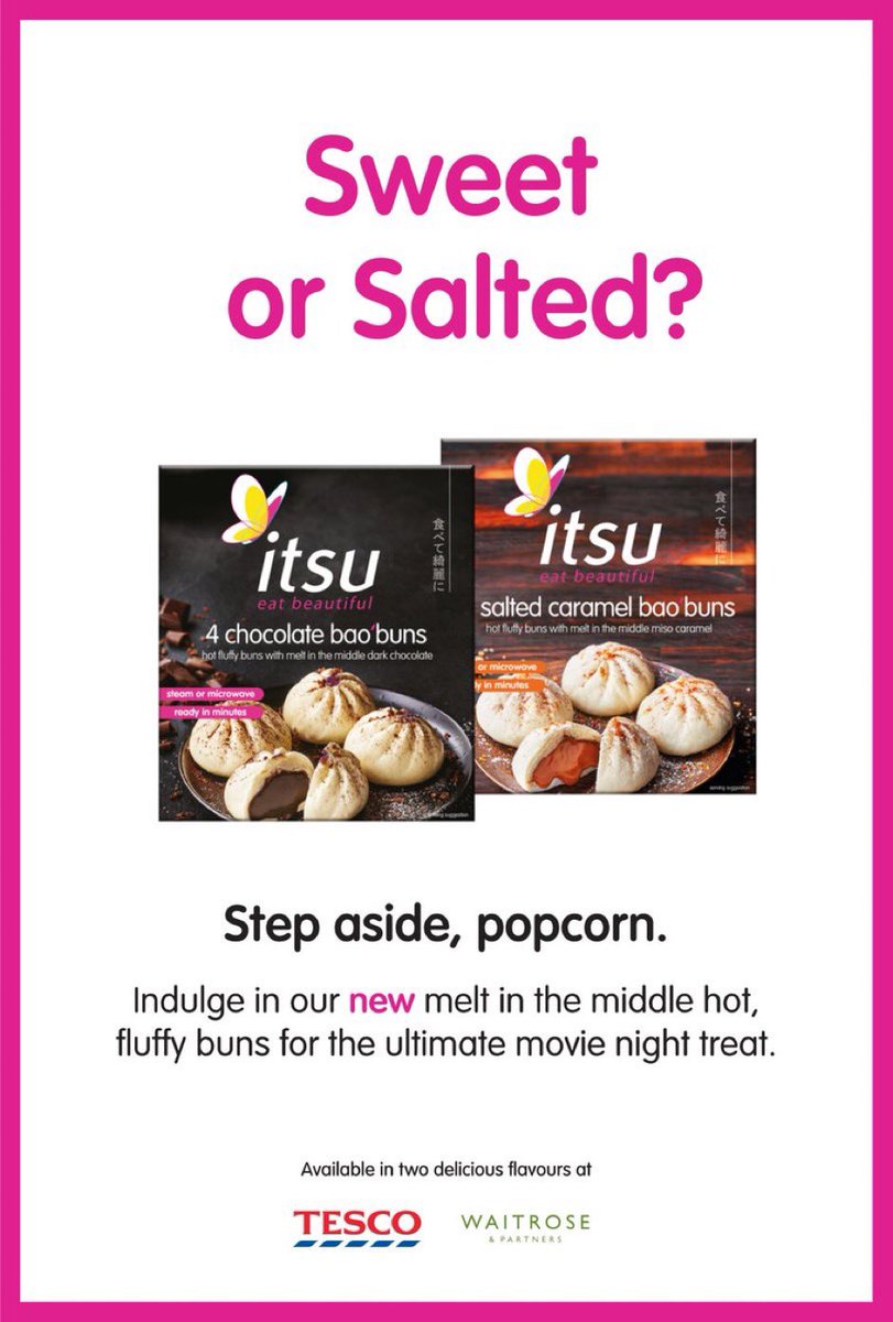 OMB <a href="/ItsuOfficial/">itsu</a> #WOWsweetbao Brief WINNER:

Winning the £300 cash prize with these two equally brilliant submissions! <a href="/samcomdesign/">Sam Comerford</a>