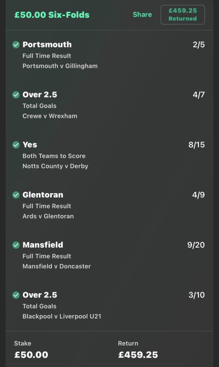 statgodtips's tweet photo. BOOOM

Give me a boooom if you landed the bet with us! 

The Telegram https://t.co/cFyGJf900v https://t.co/YMu0DaD1Kf