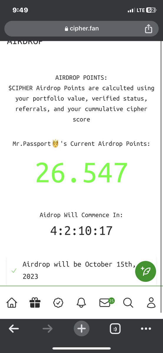 alamu08's tweet image. Let #ciph and get more points on @cipher_cores 

cipher.fan/?ref=alamu08

It’s never too late to start