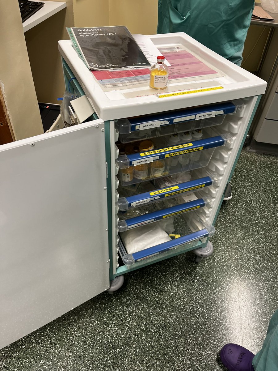 ChloJaconherMac's tweet photo. Thanks to @GemmaBrand1990 and all the team @PefsNhsg who put on a fantastic training session today about Malignant Hyperthermia! #criticalemergency #theatres  #IceCold #genetics 

Found this video in on further research 🔬

https://t.co/XwSODTlD41

@aussieindeen https://t.co/DRiEtu7CS3