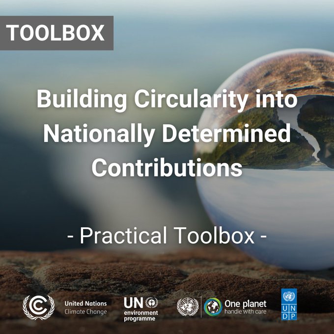 Emerging economies lead the way in circular economy breakthroughs.
 
At #MENAClimateWeek, <a href="/UNDP/">UN Development</a> partnering w <a href="/UNEP/">UN Environment Programme</a> and <a href="/UNFCCC/">UN Climate Change</a> launched a cutting-edge digital toolkit for countries to enhance circular economy strategies in their NDCs for #ClimateAmbition. go.undp.org/qG2F