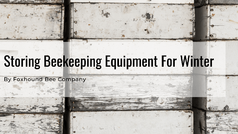 FoxhoundBeeCo's tweet image. Winter is crucial for beekeepers and since winter is a time when honey supers are removed from the hives, this is also the best time to have our beekeeping equipment properly stored to protect them from damage. 🐝

bit.ly/46bTqvF 
#beekeeping #foxhoundbeeco #beekeepi ...