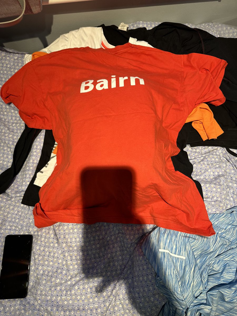 YNWA_Kaiser's tweet photo. Today I uncovered all my old hockey/tour shirts and some beauts from a few seasons ago

My team were #inyourendo and we got some great shirts made up as in the images

“Bairn” (my son) is now a 25 year old lad who I introduced to hockey.    The hockey community are brilliant! https://t.co/EOnQmNge3G
