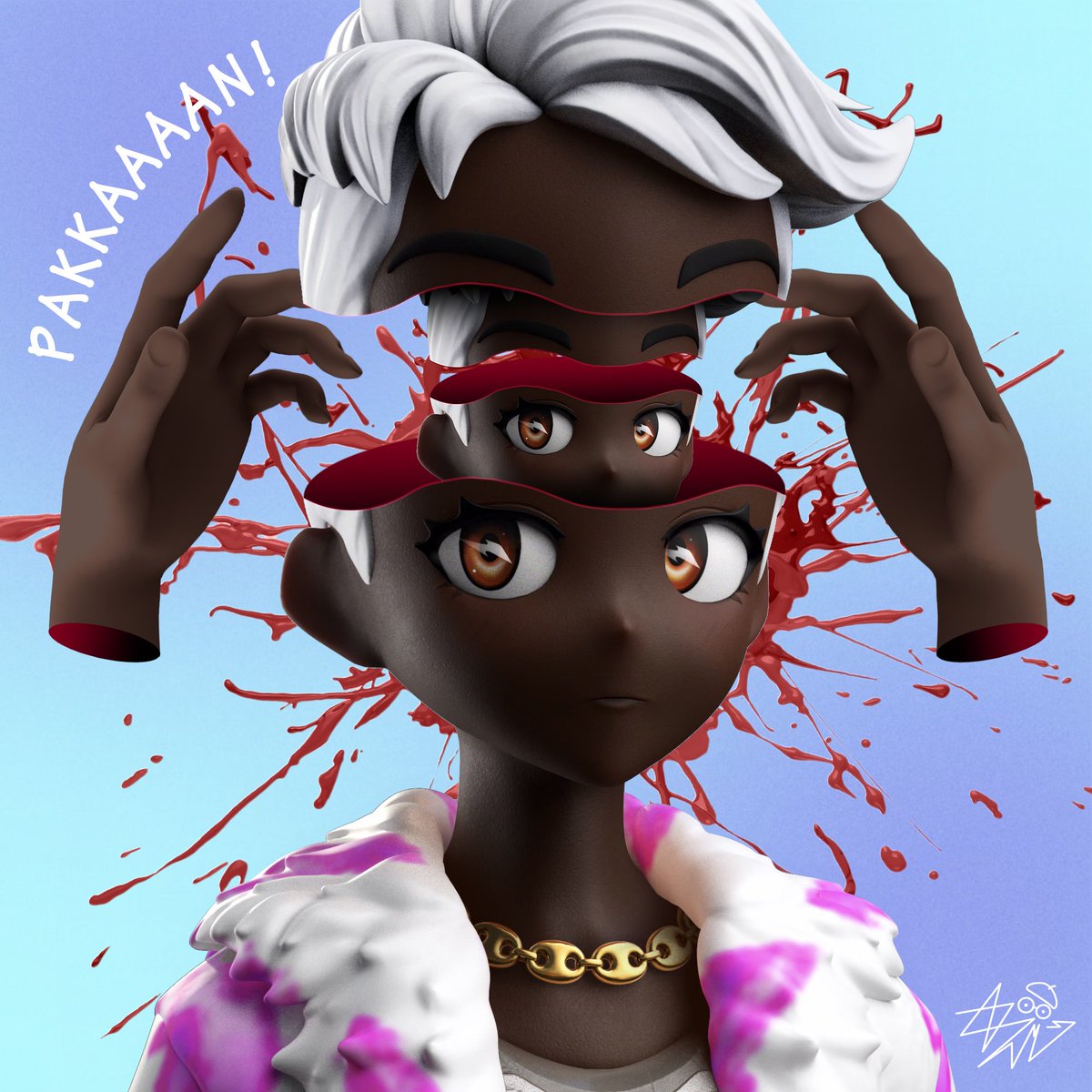 こちらは、

ほーらいさん <a href="/1025Hourai/">ほーらい⚡️⛩️👽🪬😱🧬🌕🧩Hourai</a> 　保有の
#CloneX 　#RTFKT

#ENISHI　#KMC でおなじみ
カズシフジイ <a href="/kazushi_fujii_/">カズシフジイ</a> 
によるコラージュが完成

才能が爆発してますね〜🤯🤯🤯

#NFT