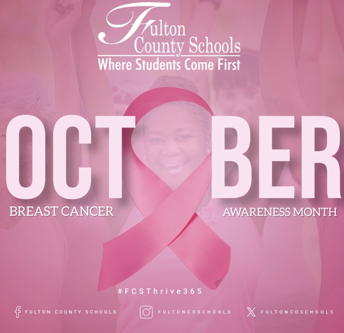 GIA proudly presents our Breast Cancer Walk on October 28th, 2023! See the flier for more information! 🎀 #FCSThrives365