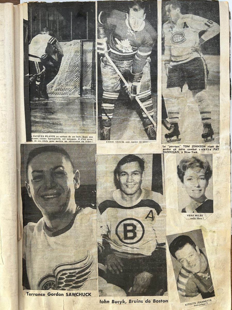 Claude6Landry's tweet image. #EddieShack #TomJohnson #TerrySawchuck #JohnnyBucyk #KitouteJonnette