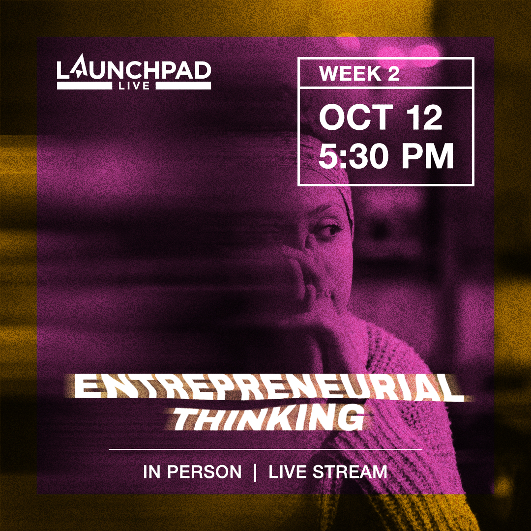 Join us for Week 2 of Launchpad Live, where we will explore entrepreneurial thinking and innovation's power in driving prosperity. Uncover the origins of ideas through ideation and demystify innovation jargon with our startup dictionary. Register at lu.ma/oy6q0lnj