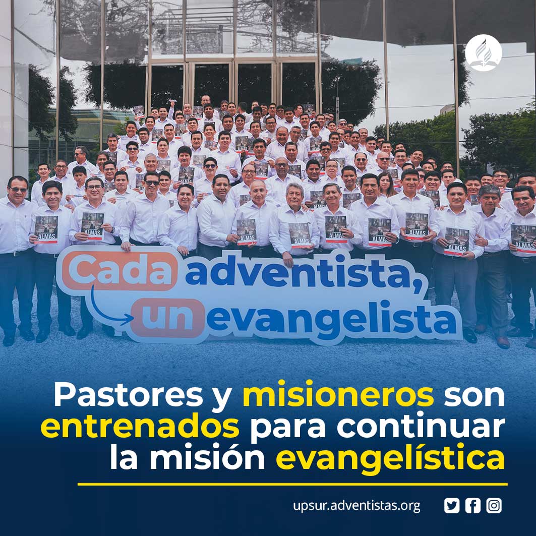 🔴 NOTICIA📰 | Los siete campos administrativos de la UPS estuvieron presentes; los temas clave del entrenamiento fueron "Estrategias efectivas de predicación pública" y "Visitación misionera".✨

📌 Noticia completa: iasd.pe/aK4bOS

#AdventistasUPS #Evangelismo
