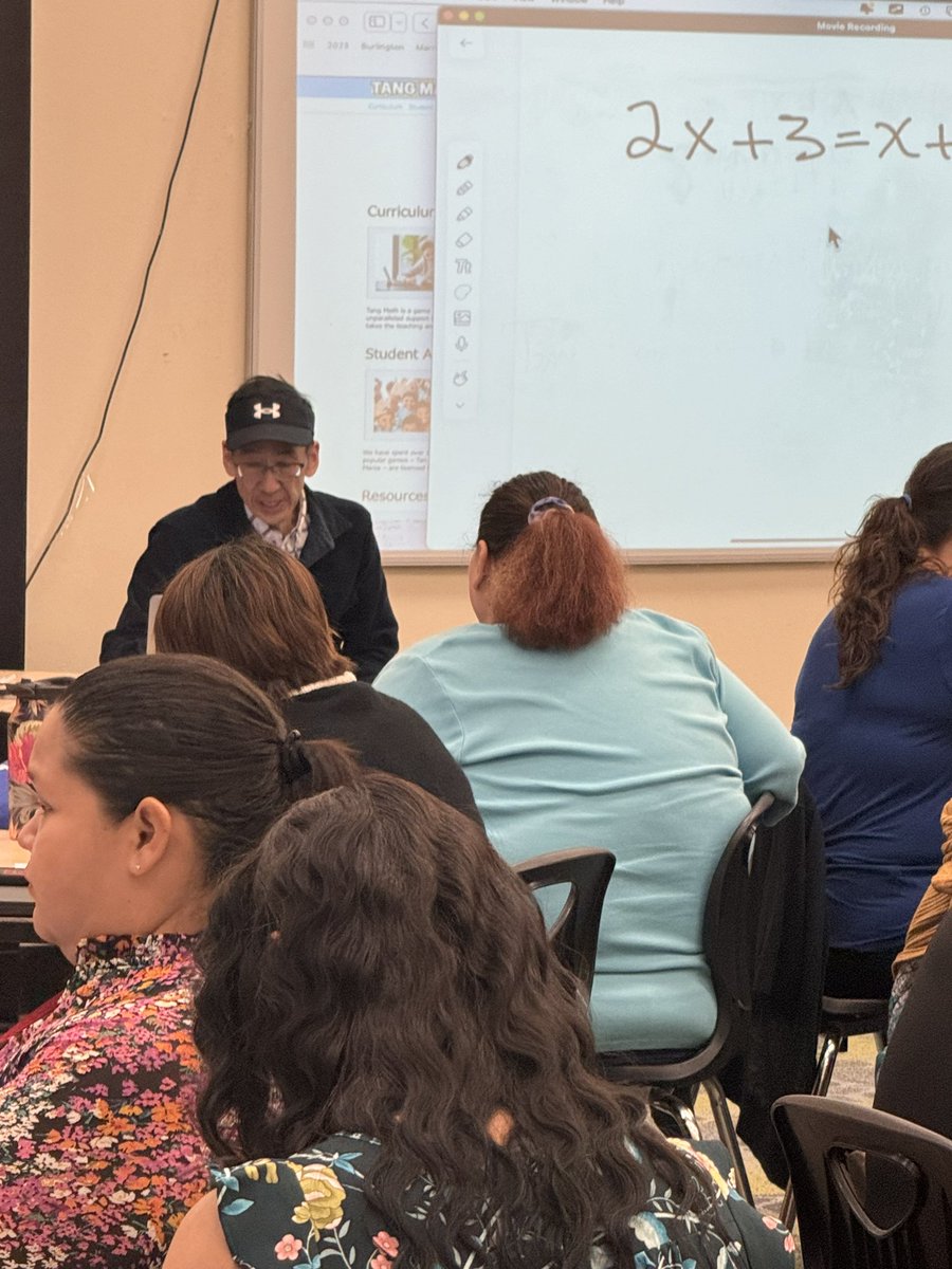 Thank you <a href="/gregtangmath/">Greg Tang</a> for today. It was nothing but enlightening. ✖️➗➕➖ #learning #teaching #math