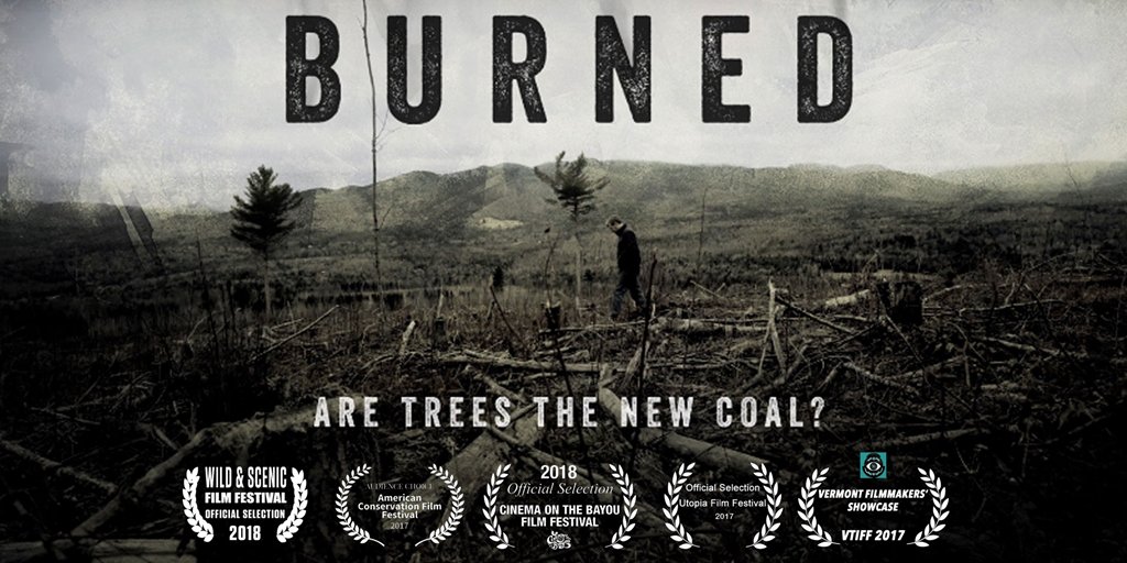 Join us 10/19 for a virtual screening of 'BURNED: Are Trees the New Coal?' Vermont-based activist Bill McKibben will join us. The show will be followed by a discussion of the proposed expansion of the McNeil biomass power plant in Burlington. Register: stopbtvbiomass.org/news.../burned…