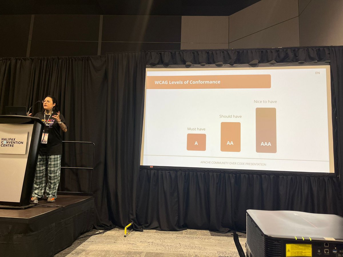 My FIRST presentation in an international conference. Actually, better than that! Was in <a href="/ApacheCon/">Community Over Code</a> !
What a pleasure!