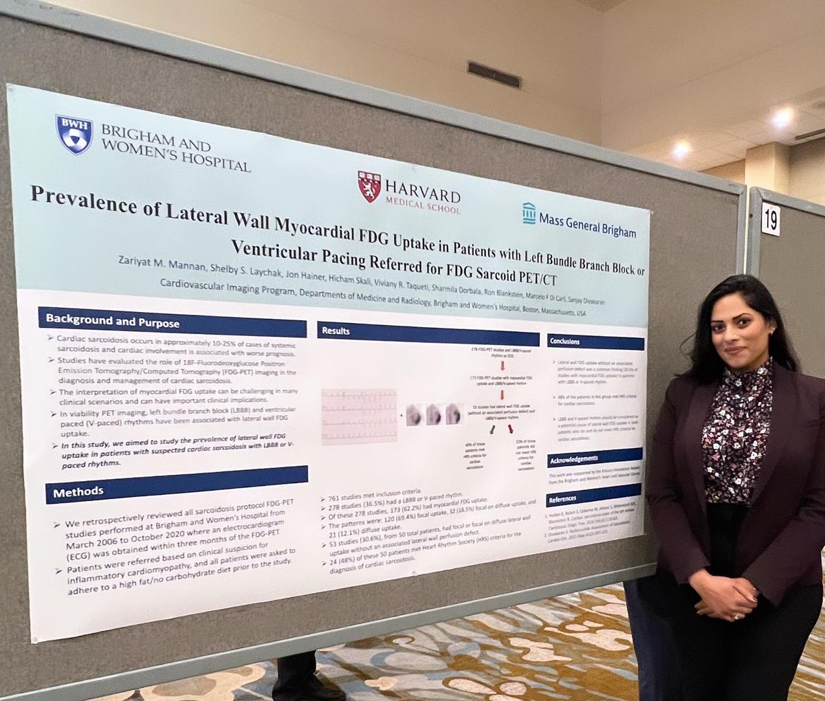 mannan_raya's tweet image. Presented my cardiac sarcoidosis research at #asnc2023 #brighamandwomenshospital #cardiovascularimaging Thanks to my mentors for making our long days meaningful for patient care, for the advancement of our field and more! @mdicarli @sanjaydivakaran @RonBlankstein @DorbalaSharmila
