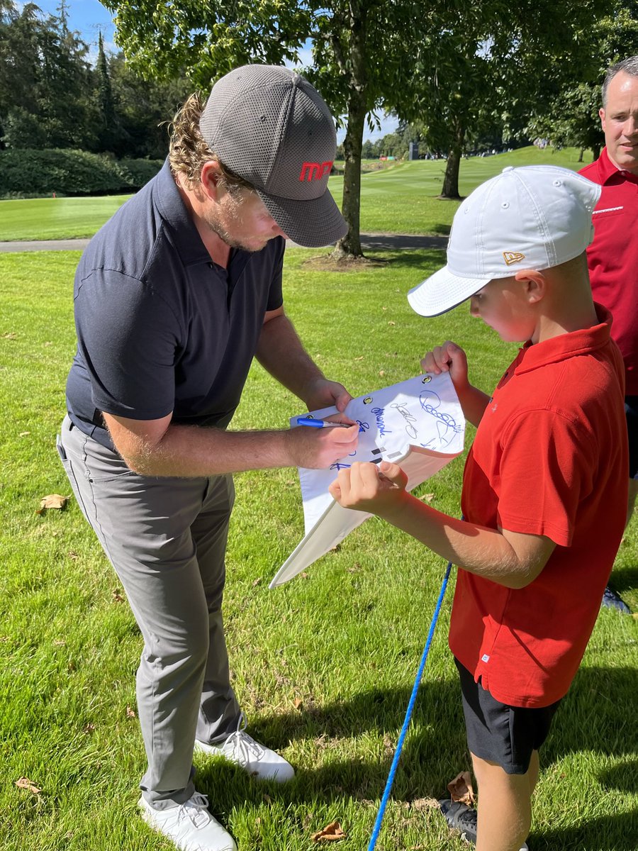 <a href="/PepperellEddie/">Eddie Pepperell</a> <a href="/PepperellEddie/">Eddie Pepperell</a>  you walked 60 yards from the far side of the fairway to sign my grandson’s flag at the Irish Open. You and your fellow players who did the same made a young lad’s day. Thank you.