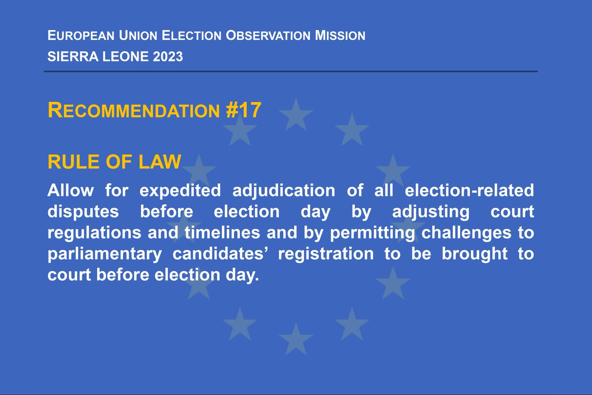 EU EOM Sierra Leone 2023 (@eueomsl2023) on Twitter photo 2023-10-10 21:19:15