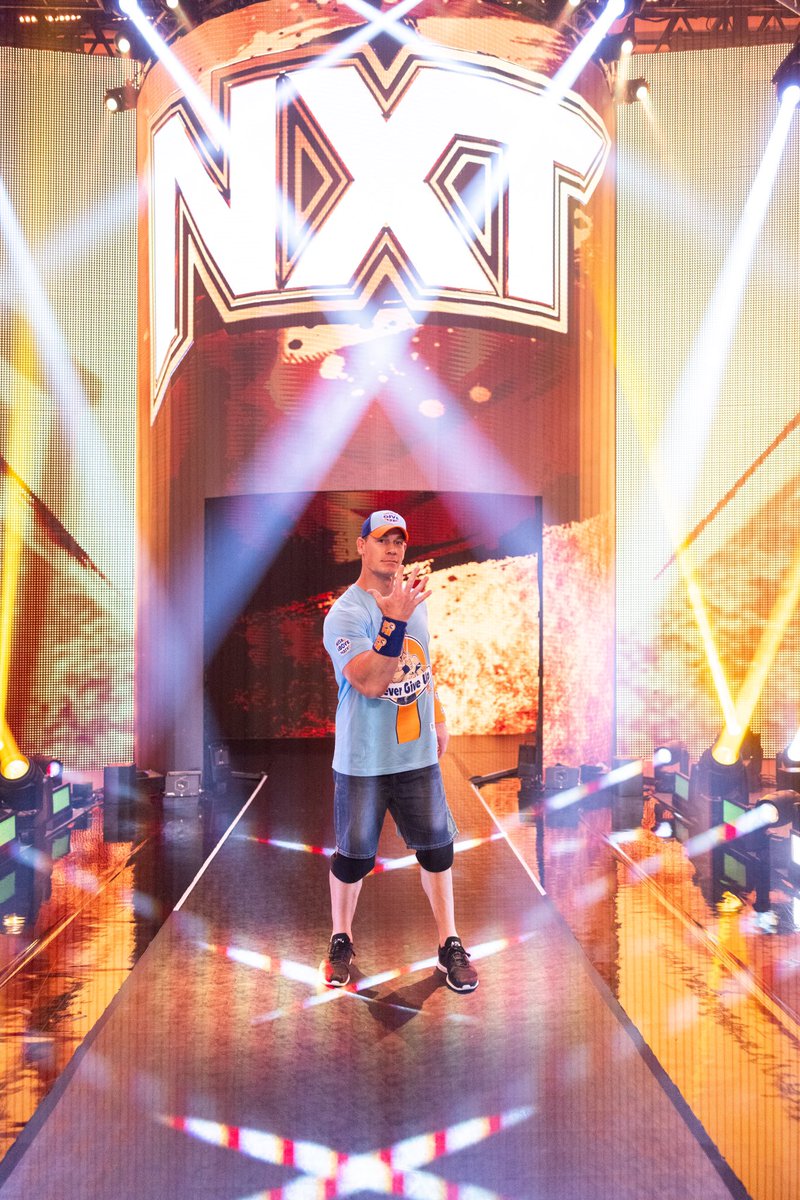 JohnCena's tweet photo. There is only one place to be tonight!

C U on @USANetwork TONIGHT at 8pm ET for #WWENXT! https://t.co/xpXxs6MjRi