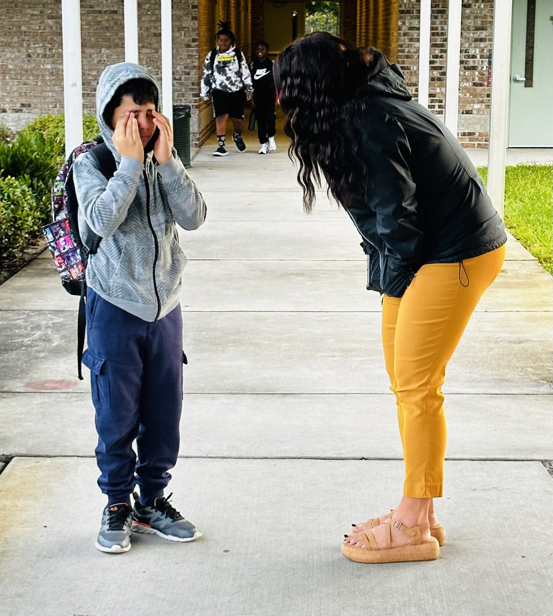 SamGrissom7's tweet photo. @CorrineCob This is what The Cove is all about! Compassion! A friend was crying as he walked into school and our AP stopped him and sat and talked with him for awhile to try to cheer him up. She was the sweetest asking what he liked to do at home and more! Thank you Mrs. Cobb ❤️ https://t.co/qlekzem0kE