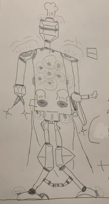 最近息子の絵がまた上手くなってる気がします。ふと見ると大人が描いたような絵を描いてて驚きます。好きな物をたくさん描いて楽しんでほしいです。  #息子画廊 #6歳