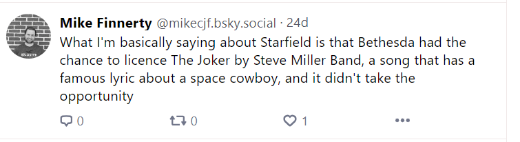 Mike Finnerty tweet media