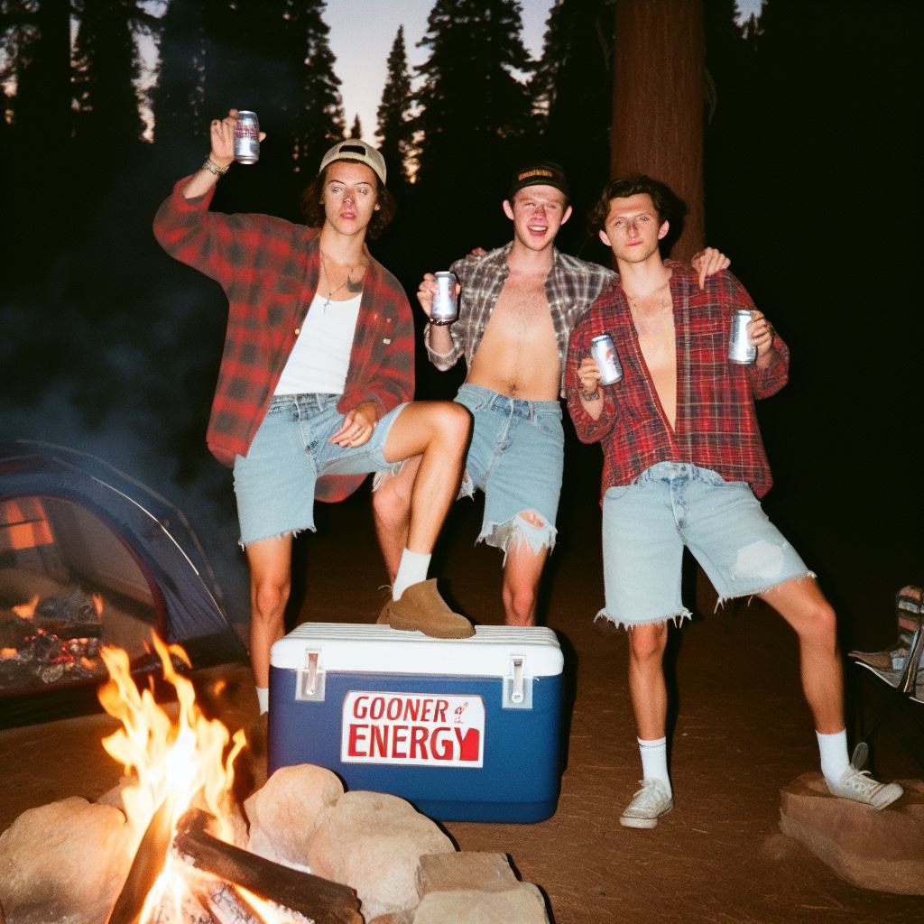 p0psalvation's tweet photo. Nothin better than a weekend of camping with your frat brothers
#HarryStyles #ShawnMendes #NiallHoran #GraysonDolan #TomHolland #Ai #CelebAi https://t.co/8WJEYgPC9Y