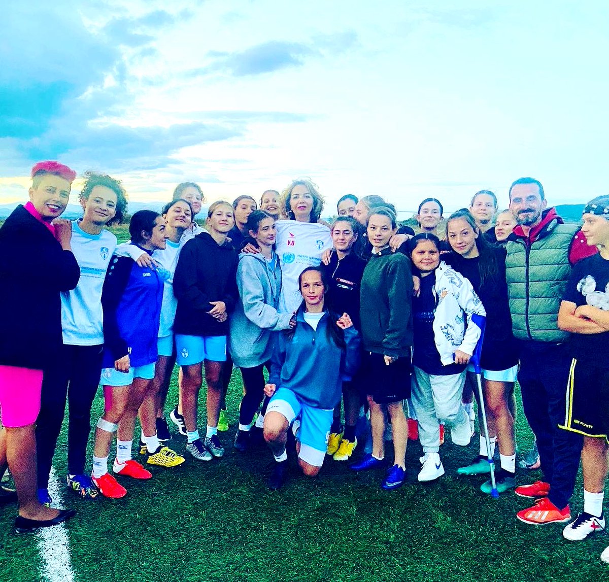 🌍 On this  #WorldMentalHealthDay, let's kick stigma out of the game! ⚽️ is more than a sport; it's a powerful tool for mental well-being. 
From teamwork to physical activity, it helps us tackle life's challenges head-on. Let's score goals for mental health!
<a href="/veraora/">DrVeraOra 🌍</a> <a href="/UEFA/">UEFA</a>