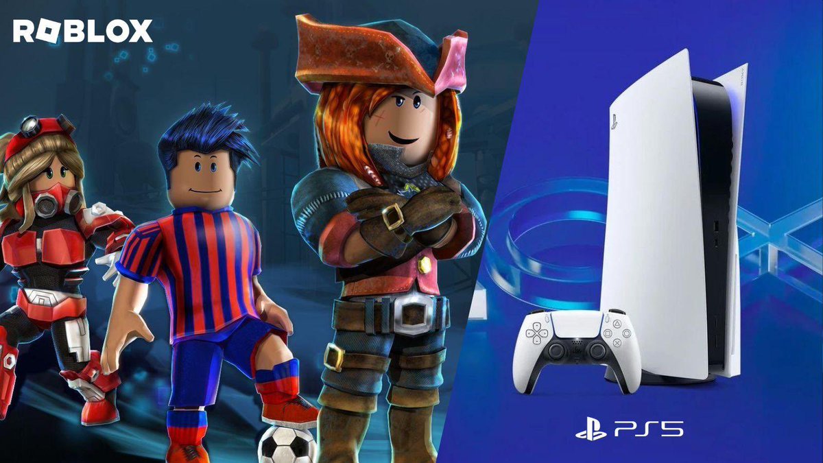 Hunter 🎮 on X: Roblox is now available on PS5 and PS4 It's one