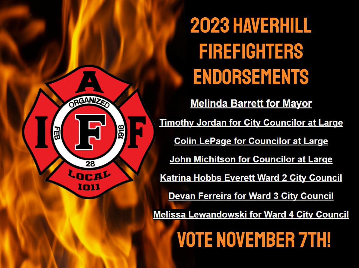 Haverhill Firefighters Local 1011 tweet media