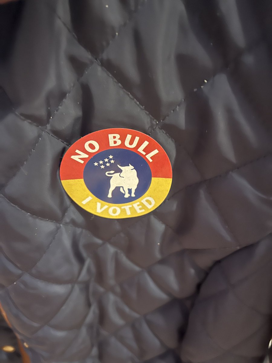 It only takes 10 minutes to vote! No excuses- go vote today. Use VOTE411 for info on the candidates.