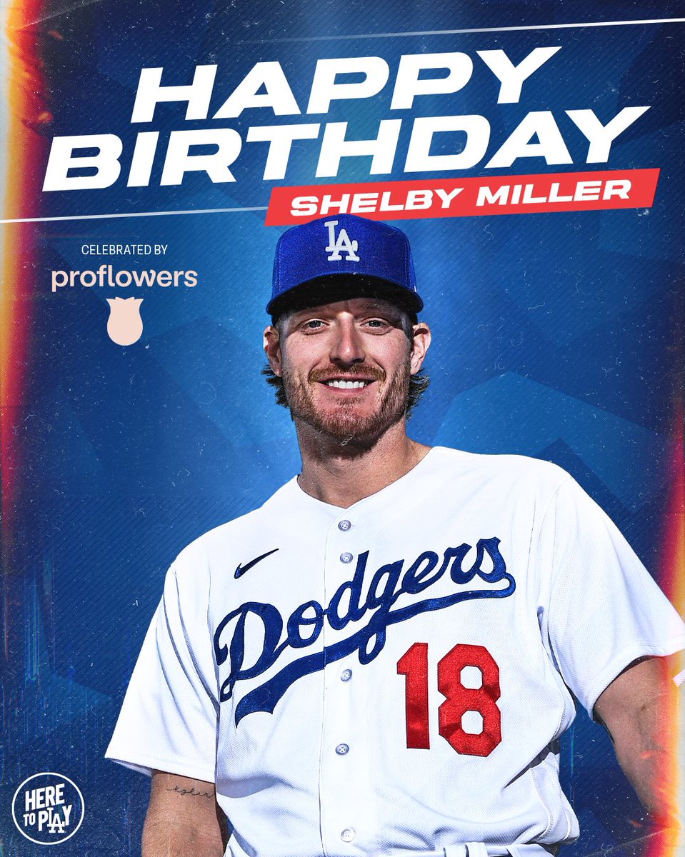 Dodgers's tweet photo. Happy birthday, Shelby and Kolten! https://t.co/lSExQmrcJR