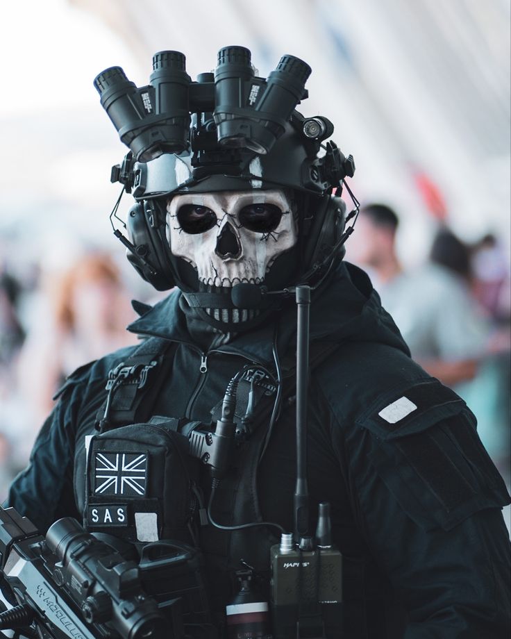 Call of Duty Ghost Cosplay Mask -  in 2023