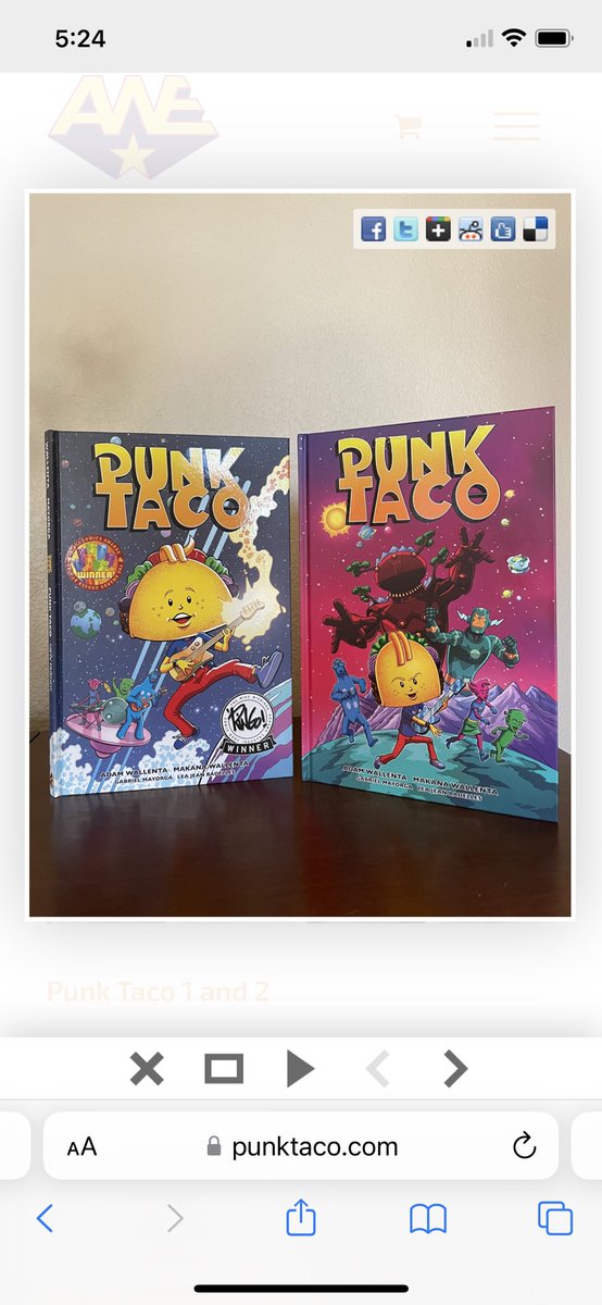 AdamWallenta's tweet photo. #PortfolioDay Adam Wallenta here!Not only am I an editor at @PapercutzGN but I am also the @ringoawards winning creator of #PunkTaco, author/illustrator and Emcee. Looking for cover work in comics or the music industry. https://t.co/0VikZwBX0J
