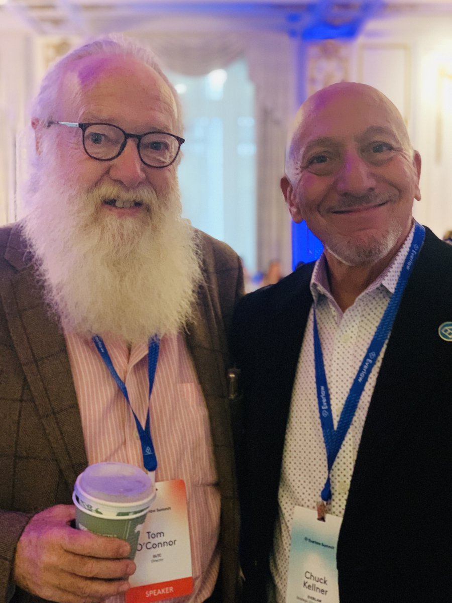 everlaw's tweet photo. Smiles abound at the start of #EverlawSummit with Independent Litigation Technology Consultant Tom O'Connor and @Everlaw's Strategic Discovery Advisor, @ChuckKellner!
#ediscovery #legaltech https://t.co/sKVeKe8CNF