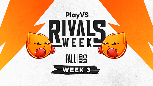 playvs's tweet image. It's officially Rivals Week! 

If you are facing a local rival this week and want a chance to be featured by us, please submit video clips or recordings of your team in action through our submission form!
docs.google.com/forms/d/e/1FAI…

#rivals #rivalsweek #playvs