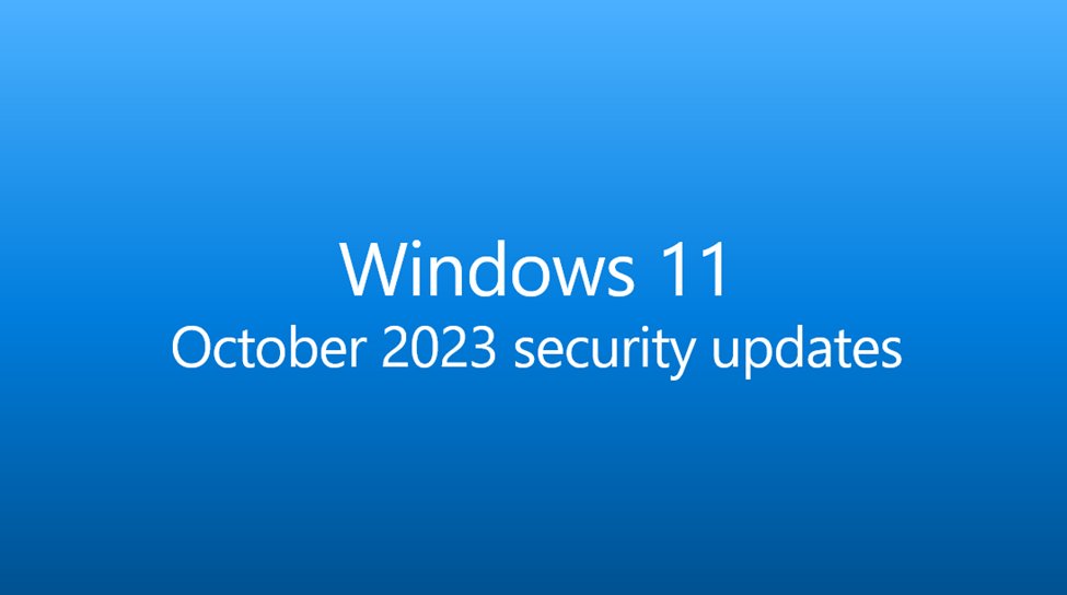 WindowsUpdate's tweet image. 🧵#Windows11 #PatchTuesday Thread (October 2023)