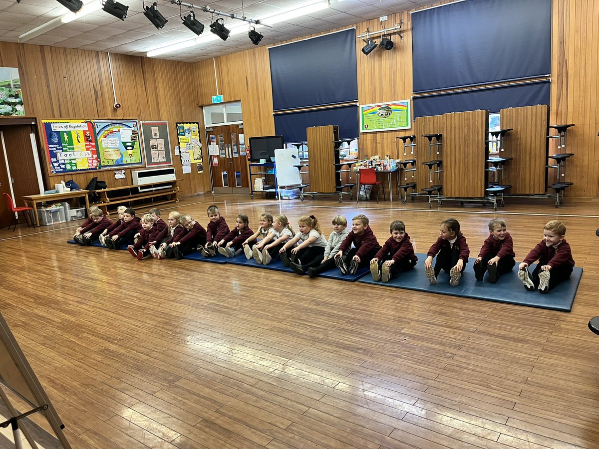 CymerPrimary's tweet photo. Today we spoke about what makes us happy and for most of us yoga was one of those things, so that is what we did! #WMHD2023 #CAPWillow #CAPHealthyConfidentIndividuals #CosmicYoga https://t.co/ErAzXEtwtJ