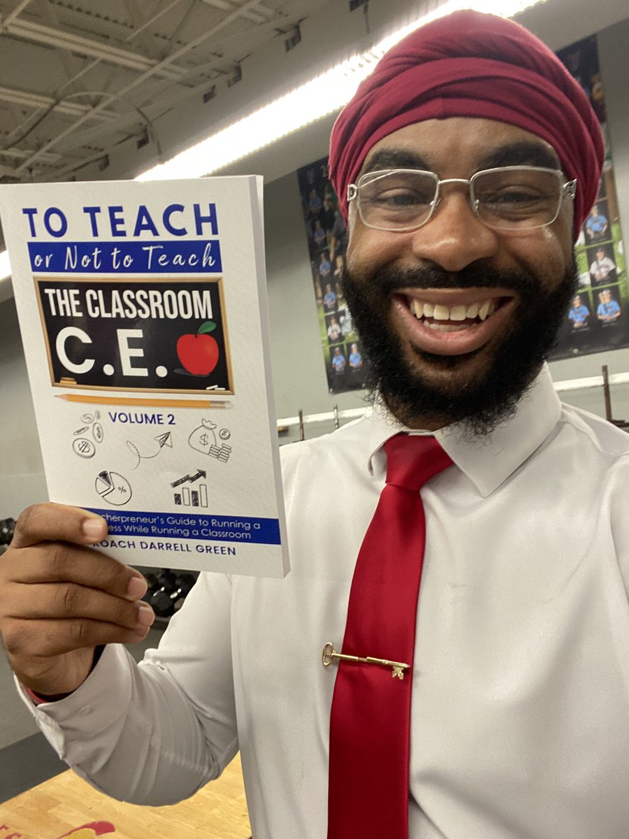 The team and I have put in the time necessary to bring you all a dope project, if you haven’t already stop and order your copy! 

theclassroomceo.org/darrell

Tickets are still on sale for our conference as well! 

toteachornottoteach.org

#theclassroomceo
#ittakesavillage