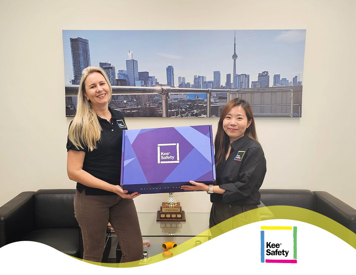 KeeSafety_CA's tweet photo. Shout out to the newest team members! 🎉
Our warmest welcome to our new Marketing Assistant, Hayley Chan. Welcome to the team!
#KeeSafety #NewEmployee #TeamKeeSafety #FallProtection #SafeAccess #Safety #SafetySolutions #WorkingatHeight #NewHires https://t.co/8vkKemKcz1