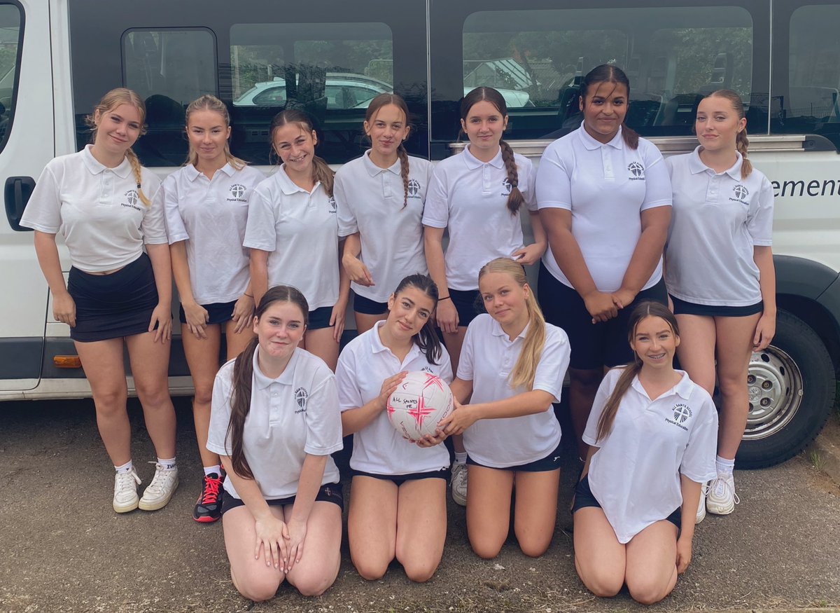 An incredibly proud afternoon at the U16 Area Netball Tounament today- The girls played with energy, determination and skill. A newer team stepping up for the final time and we couldn’t be prouder. A win and a draw in the bag! Well done ladies- Miss Cousens 🏐🩷