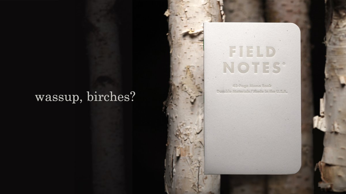 FieldNotesBrand's tweet image. fieldnotesbrand.com/products/birch…